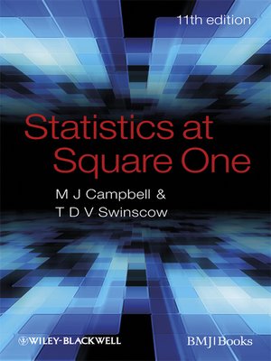 cover image of Statistics at Square One